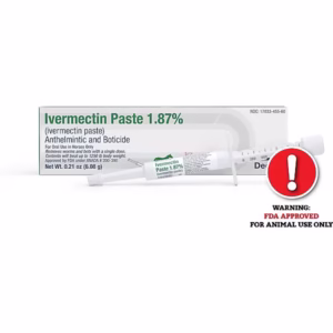 Dechra Ivermectin 1.87% Horse Dewormers Paste, .21-oz
