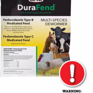 Durvet DuraFend Farm Animal Dewormer, 1-lb bag