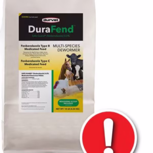 Durvet DuraFend Farm Animal Dewormer, 10-lb bag