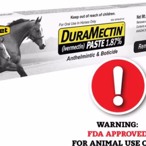 Durvet DuraMectin Ivermectin 1.87% Paste Horse Dewormer, 0.21-oz tube