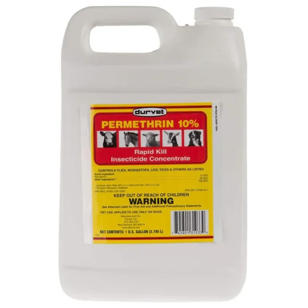 Durvet Permethrin 10% Concentrate Gallon