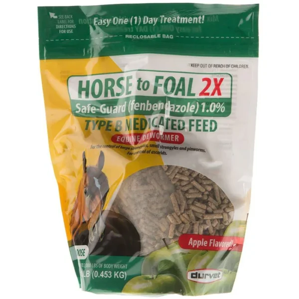 Durvet Safe-Guard Horse To Foal 2X Wormer