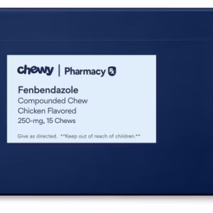 Fenbendazole Compounded Chew Chicken Flavored for Dogs, 250-mg, 15 chews