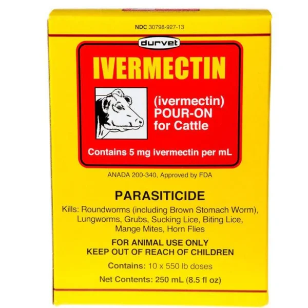 Ivermectin Pour On Dewormer 250mL - Image 2