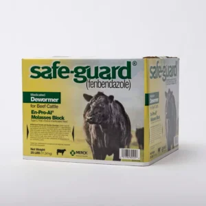 Merck Animal Health Safe-Guard Medicated Dewormer Block 25 lb