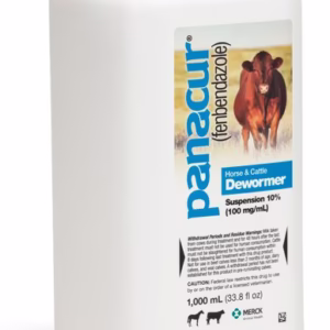 Panacur Suspension Horse Dewormer, 1 liter bottle
