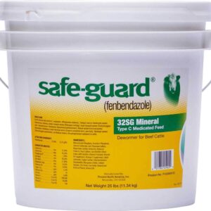 Safe-Guard 32SG Mineral Dewormer for Beef Cattle