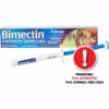 Bimeda Bimectin Ivermectin 1.87% Paste Horse Dewormer, 0.21-oz tube